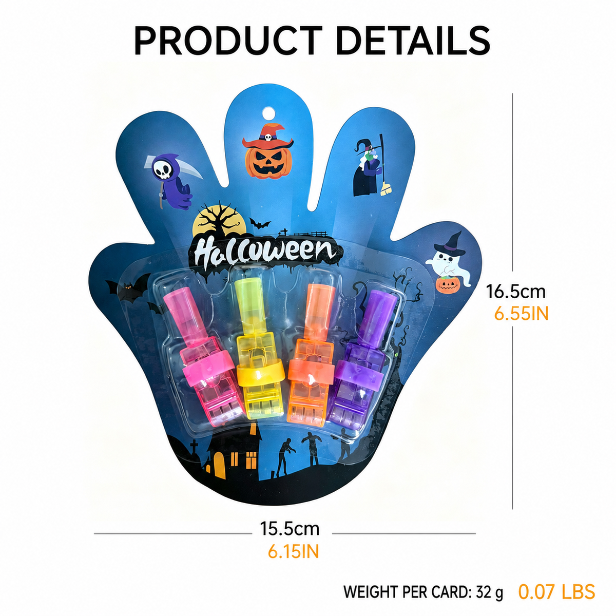 Halloween Finger Projector Lights β 40PCS