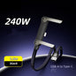 2-in-1 Invisible Holder Charger Cable|240w super fast charging Fast Charging Cord
